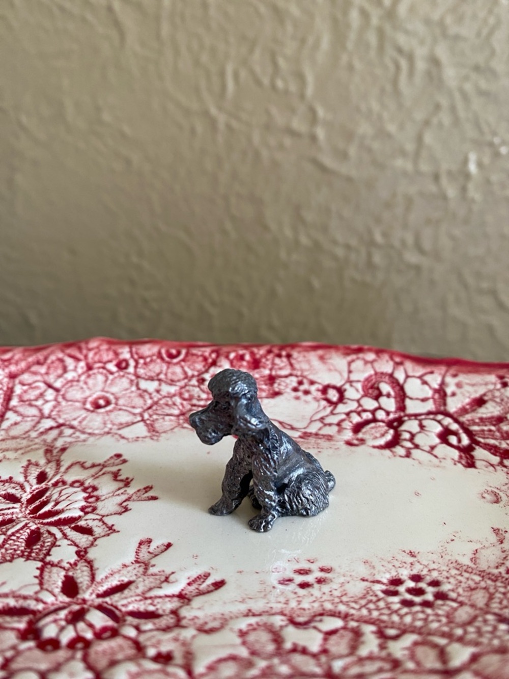 🩶Vintage🩶Pewter Miniature Puppy Figurine - Picture 7 of 14
